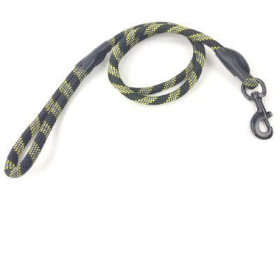 Nylon Climbing Rope Dog Leash with Night Reflective Thread for Medium and Large Dog