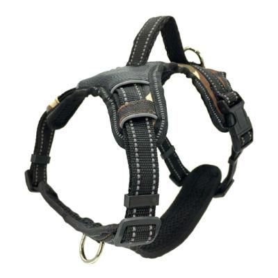 Adjustable Reflective Breathable No Pull Dog Harness Pet Products Accessories