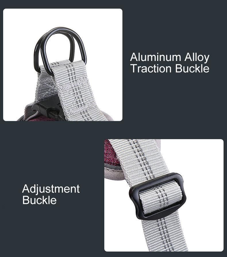 Fashionable Custom Cotton 3 Buckle Guide Strap Vest Pet Customized No-Pull Flower Outdoor Lovable Weighted Dog Harness//