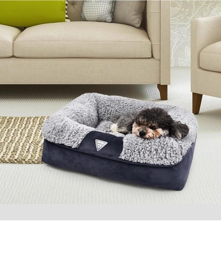 Warm Dog Puppy Bed for Dogs with Recycled Materials