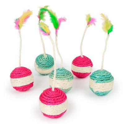 Sisal Shuttlecock Balls Cat Pet Products Toys