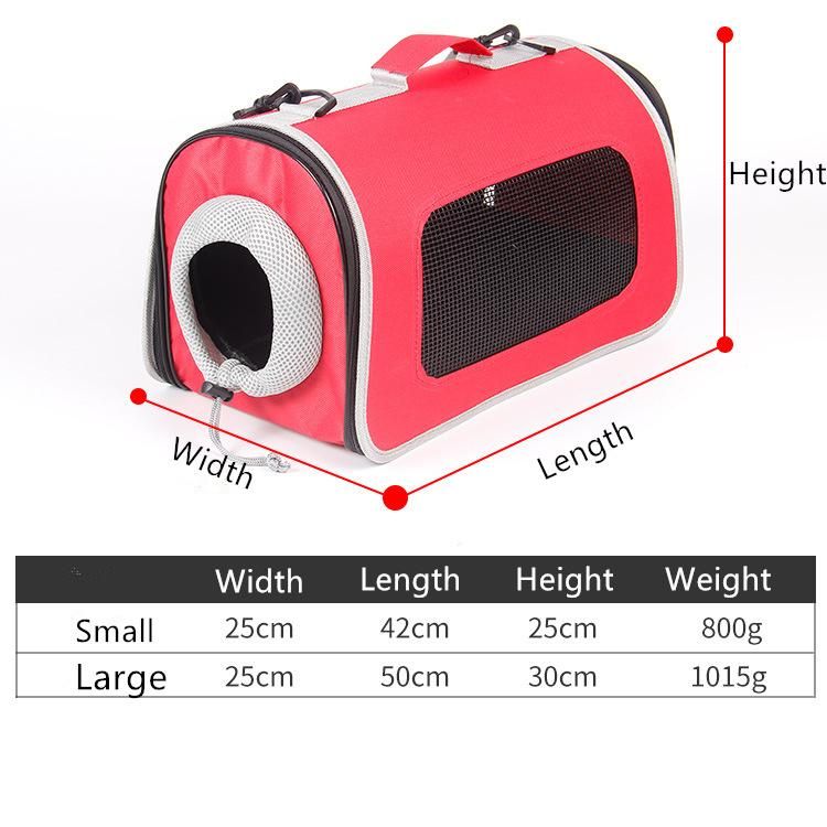 Durable Pet Accessories Pet Product Dog Cat Side Hole Bag Portable Pet Carrier Bag