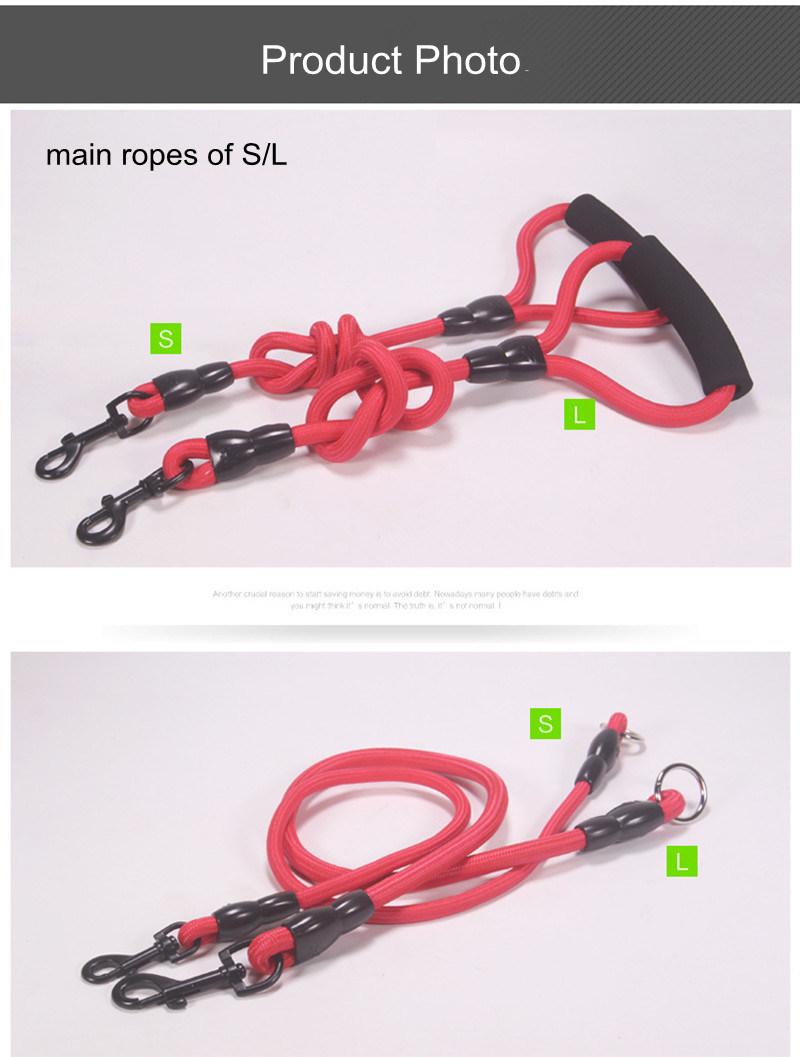 Nylon Dismountable and Retractable Dog Ropes for Walking Dogs