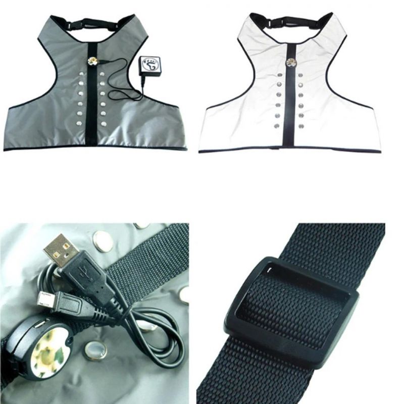 LED Light up Pet Dog Cats Vest Shirt Coat