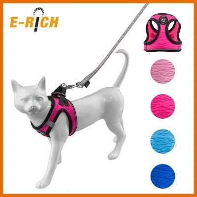 Cat Harness and Leash Set for Walking Cat and Small Dog Harness Adjustable Dog Harness