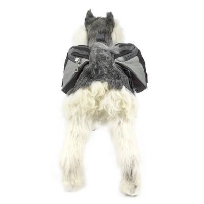 Stocked Adjustable Breathable Reflective Foldable Dog Saddle Bag Pet Accessories