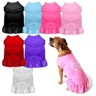 Blank Dog Shirts for Printing, Vinyl, Embroidery - Dog Tshirt Blanks -Blue, Black, Pink, Grey, Red, White, Purple &amp; More - Poly/Cotton Blend