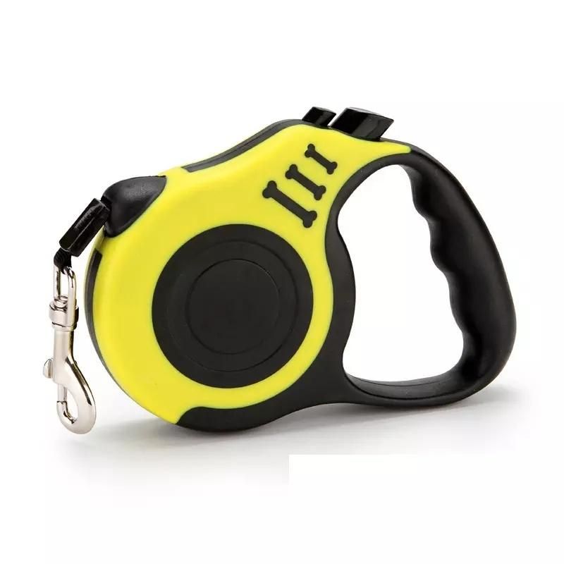 Wholesale ABS Shell Adjustable Multi-Colors Rope Automatic Retractable Dog Leash