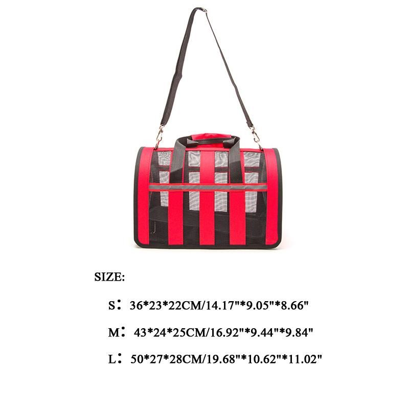 Small Animal Applicable Breathable Visible Big Space Portable Single Shoulder Strap Pet Bag