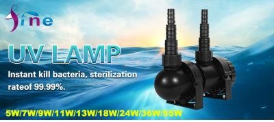 13 Watt UV Sterilizer Light for Aquariums and Garden Ponds