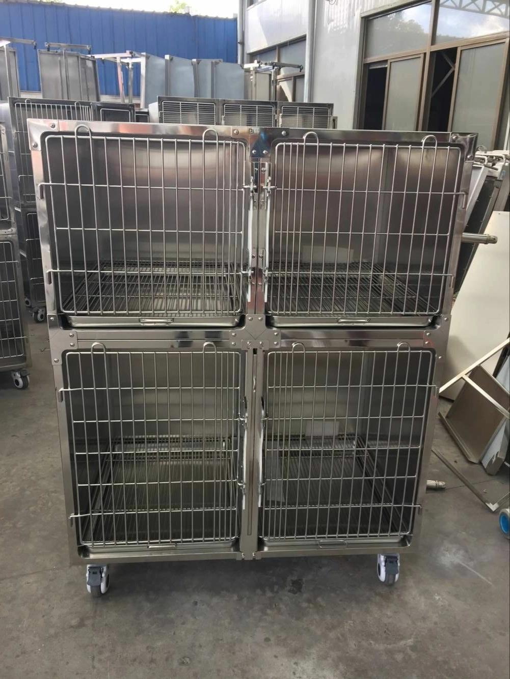 in Stock China Factory Hot Sales 304 Stainless Steel Small Animal Cage