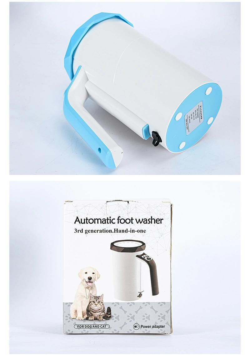 USB Rechargeable Automatic Paw Washer Dog Paw Washing Cupfor Dog Paw Grooming Pet Foot Washing Cup