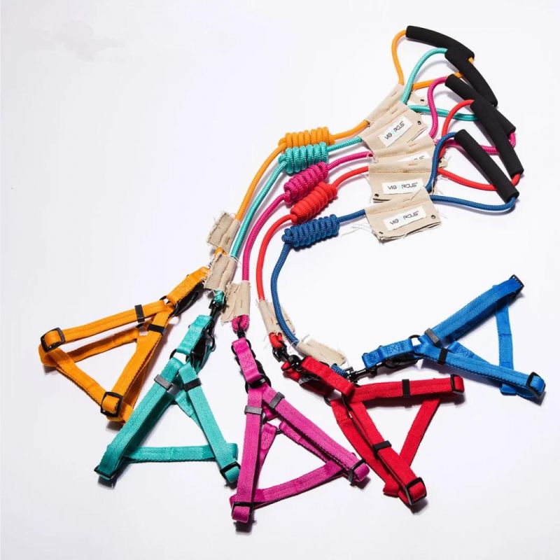 Mokofuwa Pet Supply Portable Pet Dog Harness Leash