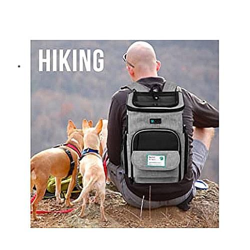 Pet Carrier Backpack for Small Cats, Dogs, Puppies, Airline Approved, Ventilated, Safety and Soft Cushion Back Support