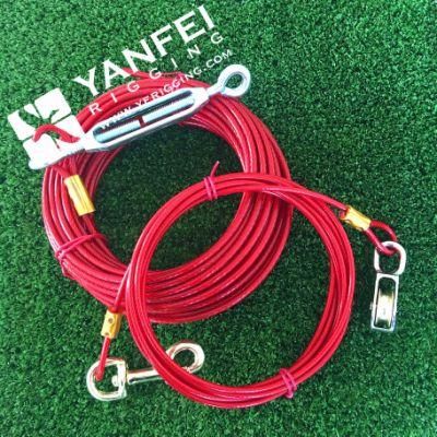 Heavy Duty Dog Wire Cable Tie out Cable for Pet