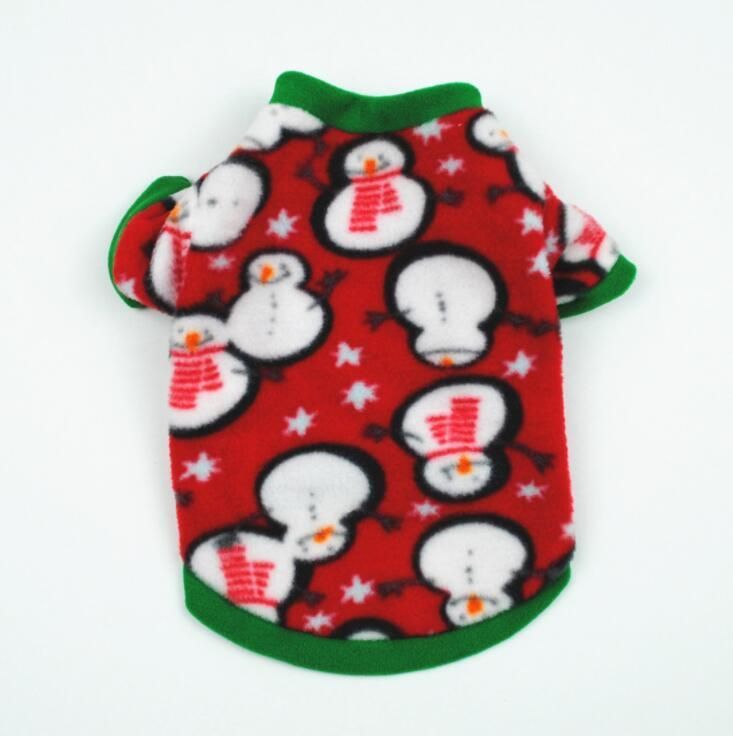 Soft Warm Fleece Dog Coat with Various Design