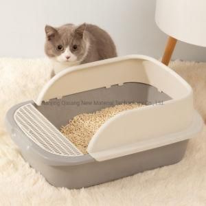 Semi Closed Splashing Proof Cat Tray Litter