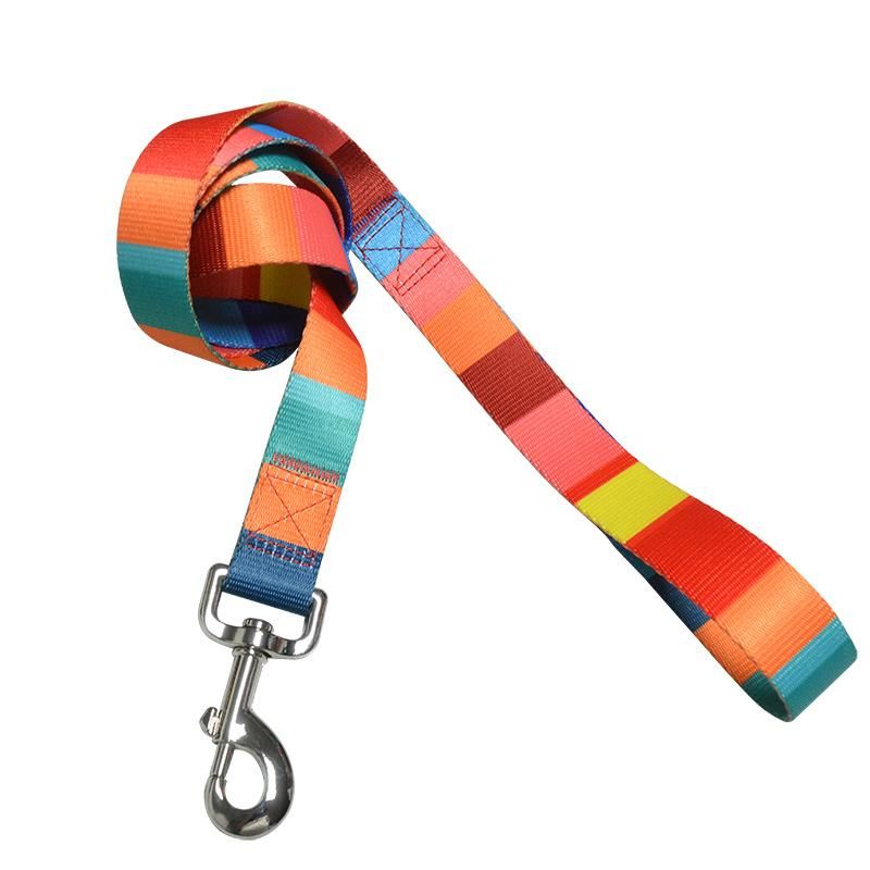 Sample Free Comfortable Print Pattern Dog Leash Custom Wholesale