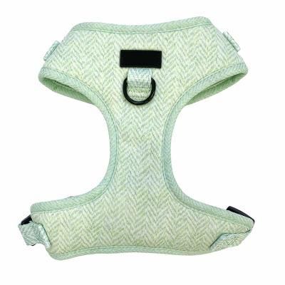 Comfortable Fashionable Hemp Dog Harness with Multiple Colors Option