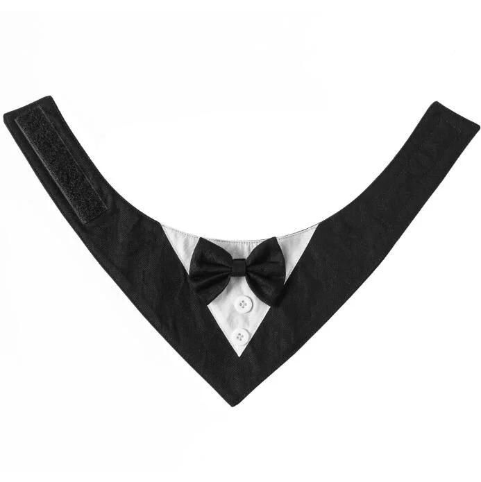 British Wedding Pet Accessories Suit Pet Saliva Towel Pet Bow Tie Neck Scarf