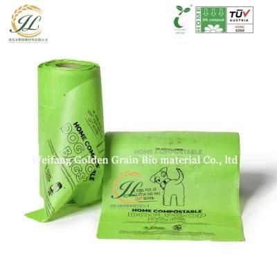 Biodegradable Dog Waste Bag Compostable Poop Bag PLA Pbat Corn Starch Dog Poop Bag