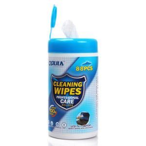 Wholesale 75% Alcohol Disinfectant Antibacterial Portable Barrel Wet Tissue