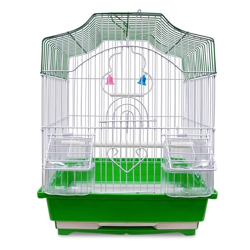 Small Flight Parakeet Parrot Bird Cage for Finches Canaries Lovebirds Pet Birdcage Factory Wholesale