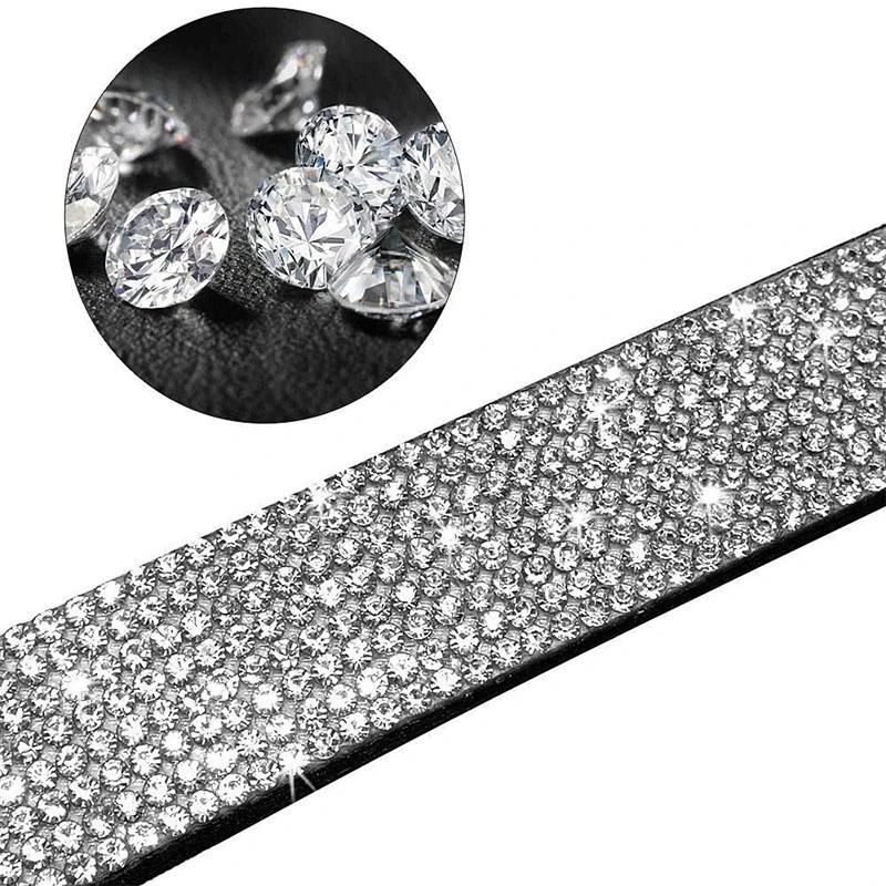 Rhinestone Dog Collar Dazzling Sparkling Crystal Pet Collar