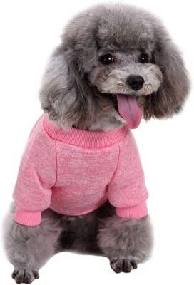 Pet Dog Clothes Knitwear Dog Sweater Soft Thickening Warm Pup Dogs Shirt