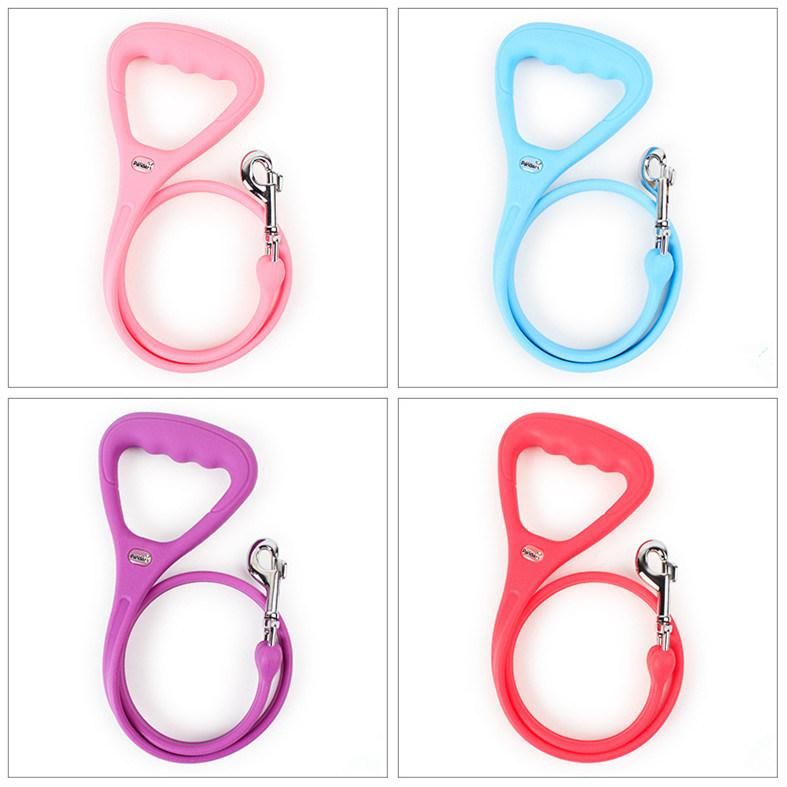 Wholesale New Style Colorful Pet Silicone Leash