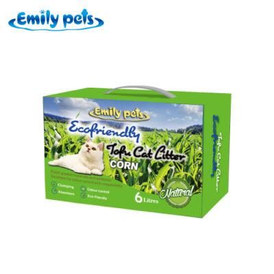 Clumping Healthy Soluble Water Flush Toilet Plant Tofu Cat Litter