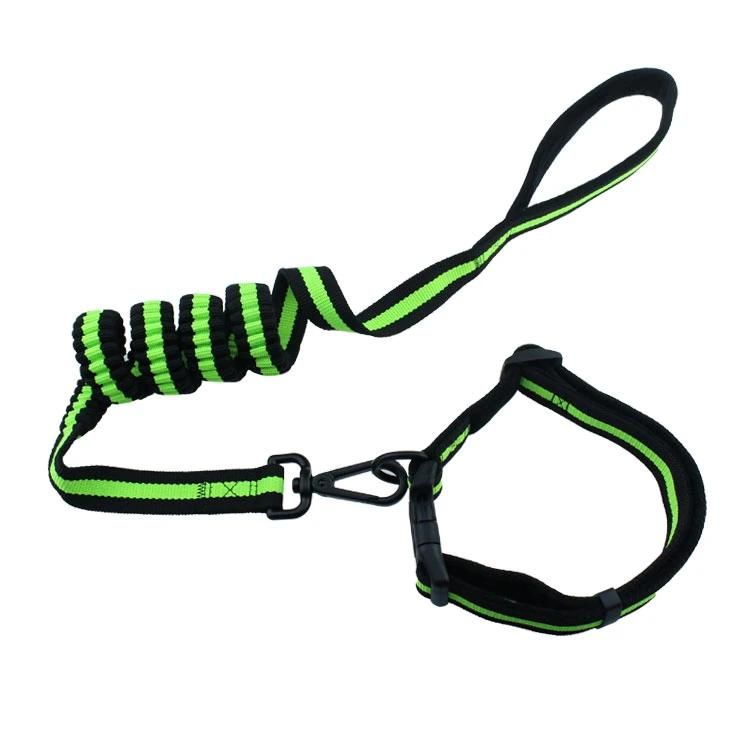 Durable Easy Walking Sport, Bondage Elastic Bungee Pet Dog Leashes Lead/