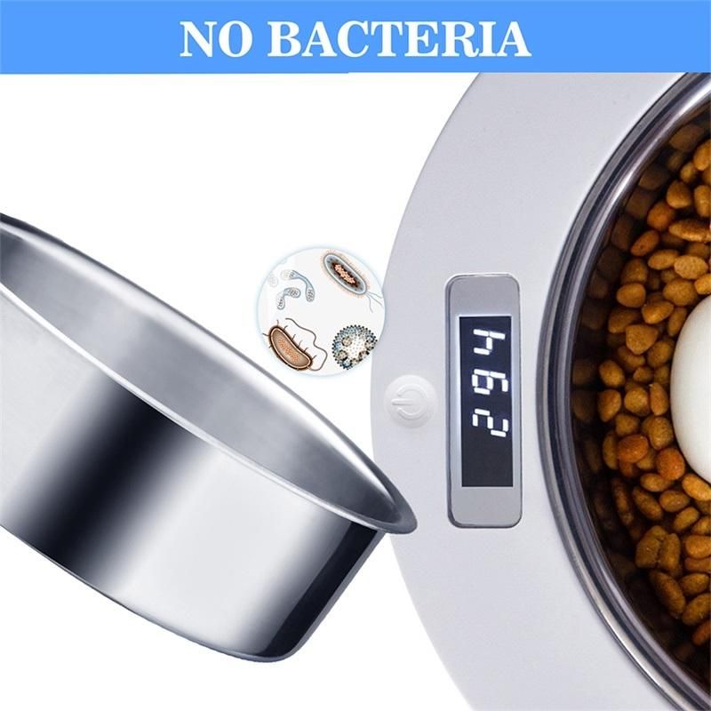 Amazon Best Selling Smart Stainless Steel Weighting Slow Feeder Dog Bowl Water Bowl