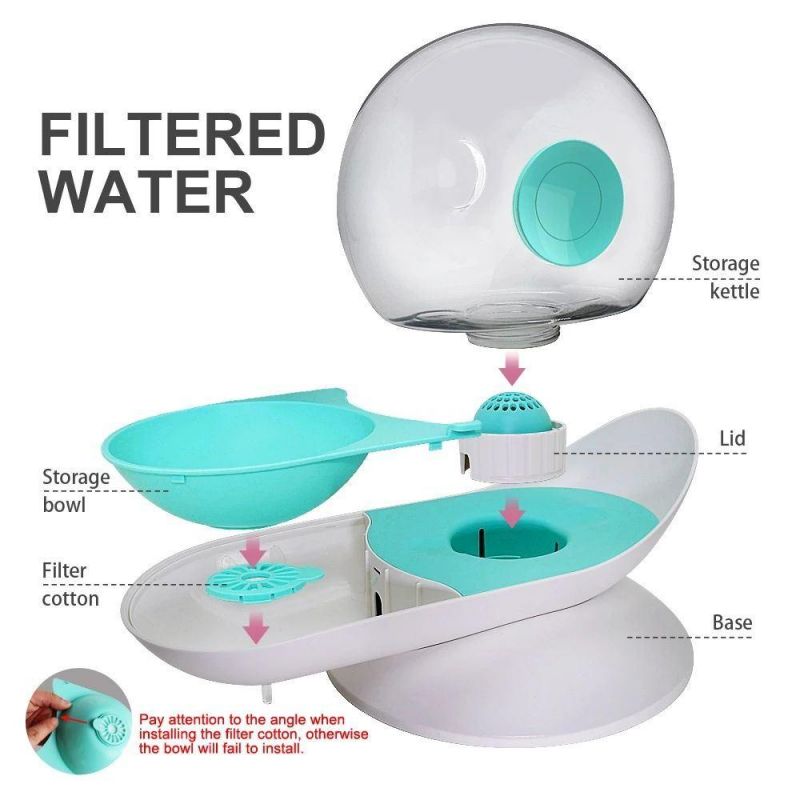 Wholesale Automatic Cat Drinking Bowl with Filter Element