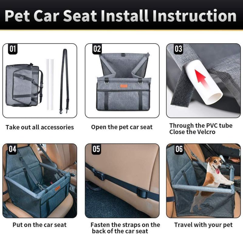 Pet Car Mat Dog Car Artifact Car Seat Rear Back Seat