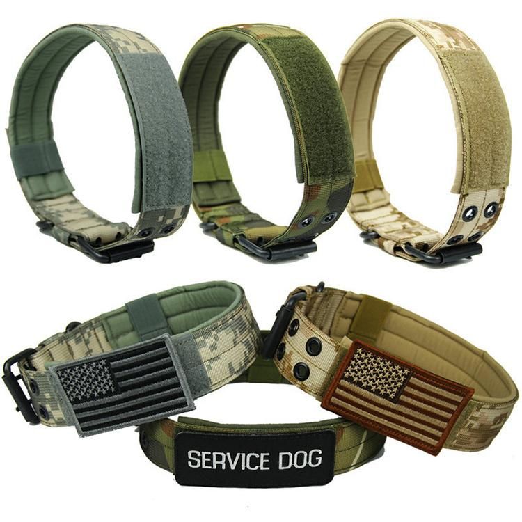 Features Adjustable Tactical Camouflage Dog Collar