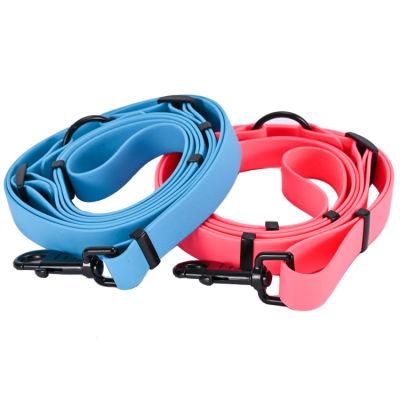 New Eco-Friendly Waterproof Dog Leash Soft PVC Coated Webbing Dog Leash