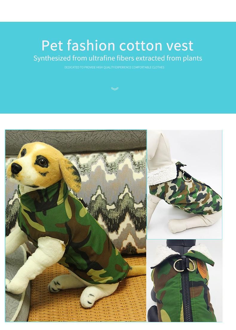 Wholesale Price Winter Waterproof Windproof D-Ring Warm Coat Dog Ski Suit Sweater