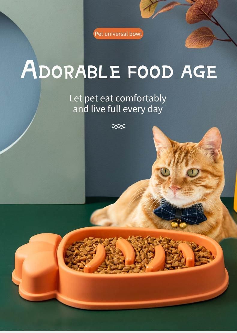 Wholesale Funny Slow Feeder Puzzle Carrot Pet Dog Cat Bowl