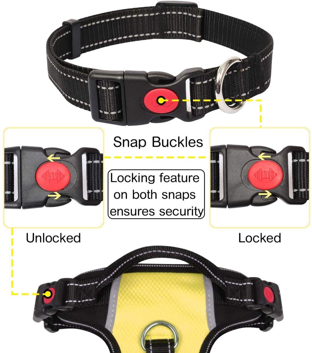 Reflective&Comfortable Soft Air Mesh Lining Dog Harness