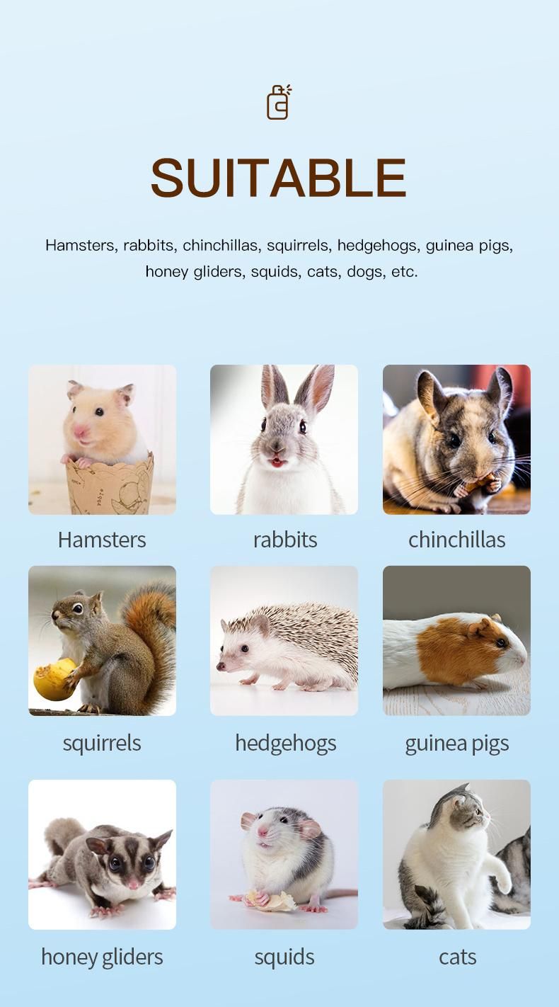 Yee Pet Cleaning Products Small Pet Rabbit Cat Cleaning Supplies