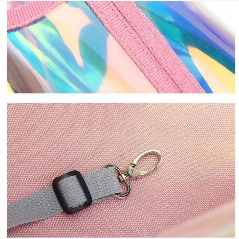 Hiking Outdoor Transparent PVC Pet Carrier Outdoor Pet Slingbag Pet Product