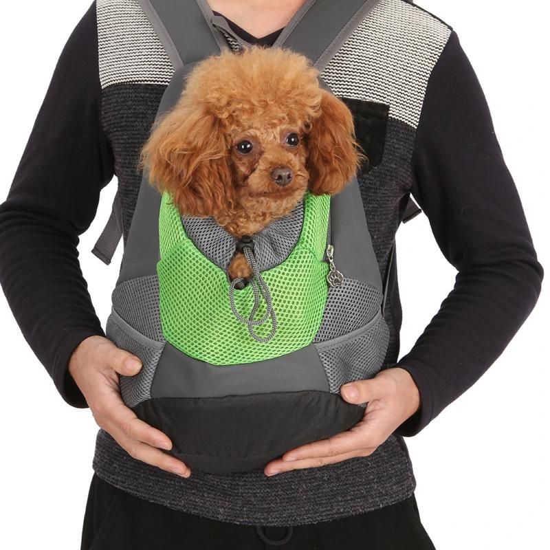 Pet Carrier Bag Dogs Backpack out Double Shoulder Travel Backpack