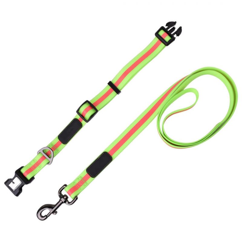Customizable Easy Release Dog Collars Buckle and Leash Set