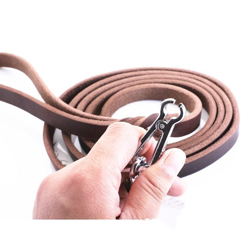 Hot Sale PU Leather Pet Dog Leash for Walking Training Running