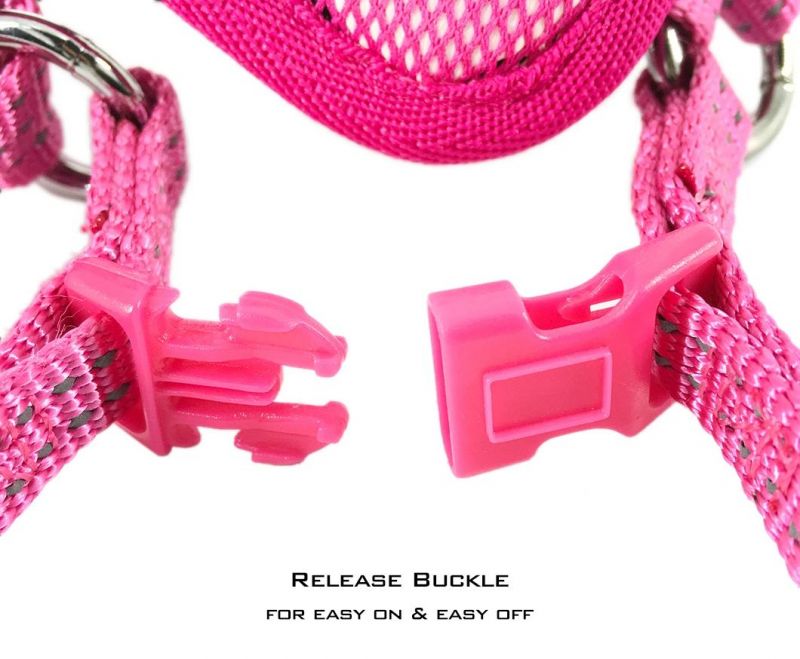 No Pull Adjustable Reflective Breathable Outdoor Wholesale Dog Harness Pet Accessories