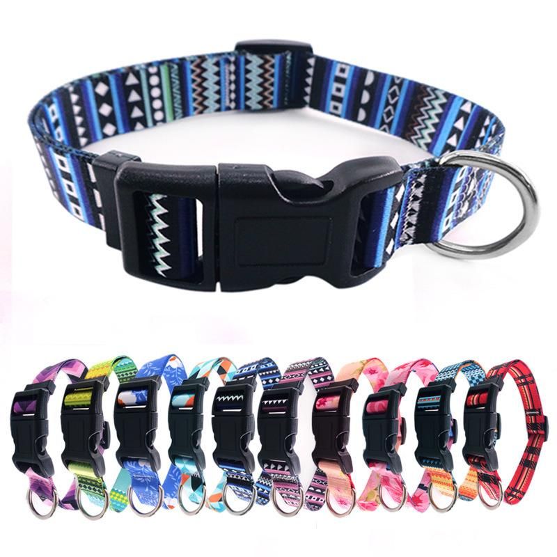 Customizable Pet Rope Dog Leash with Neck Ring Carabiner Hook
