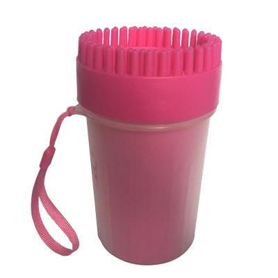 New Style Dog Paw Cleaner Portable Pet Feet Brush Cup Foot Washer Size L