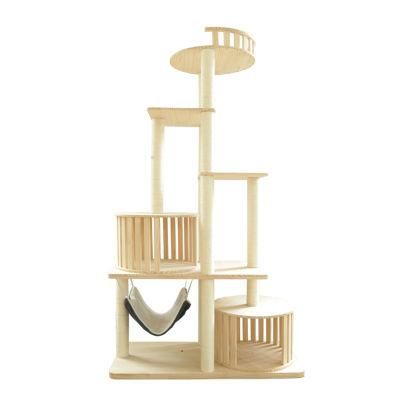 Wholesale Factory Produces Wooden Cat Trees