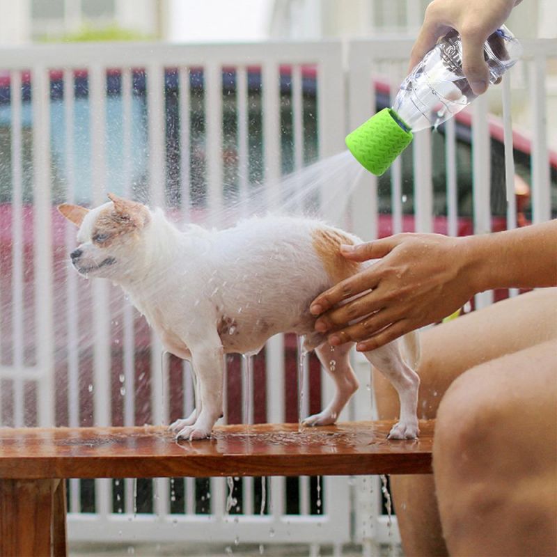 Best Quality Silicone Pet Sprayer Head Portable Shower Spout Smart Outdoor Shower for Dogs